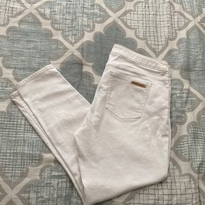 Michael kors white skinny jeans